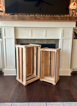 Farmhouse Crate, Storage Bin, Toy Box, Cedar Crate, Planter Box, Extra Large Wooden Crate - TKP Designs, LLC