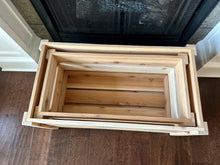 Farmhouse Crate, Storage Bin, Toy Box, Cedar Crate, Planter Box, Extra Large Wooden Crate - TKP Designs, LLC