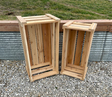 Farmhouse Crate, Storage Bin, Toy Box, Cedar Crate, Planter Box, Extra Large Wooden Crate - TKP Designs, LLC