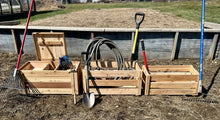 Farmhouse Crate, Storage Bin, Toy Box, Cedar Crate, Planter Box, Extra Large Wooden Crate - TKP Designs, LLC