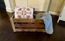 Farmhouse Crate, Storage Bin, Toy Box, Cedar Crate, Planter Box, Extra Large Wooden Crate