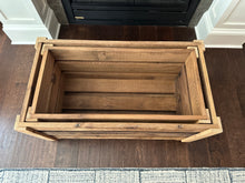Farmhouse Crate, Storage Bin, Toy Box, Cedar Crate, Planter Box, Extra Large Wooden Crate