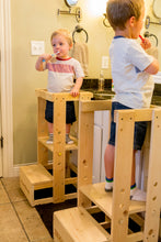Child Step Stool - TeddyGrams Tot Towers, Kitchen Helper, Safe Step Stool, Child Step Stool